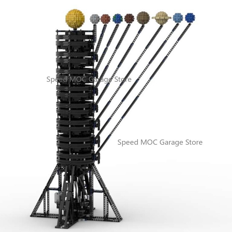 Solar System Orrery - MOC-38774 Mechanical Solar System 8 Planets