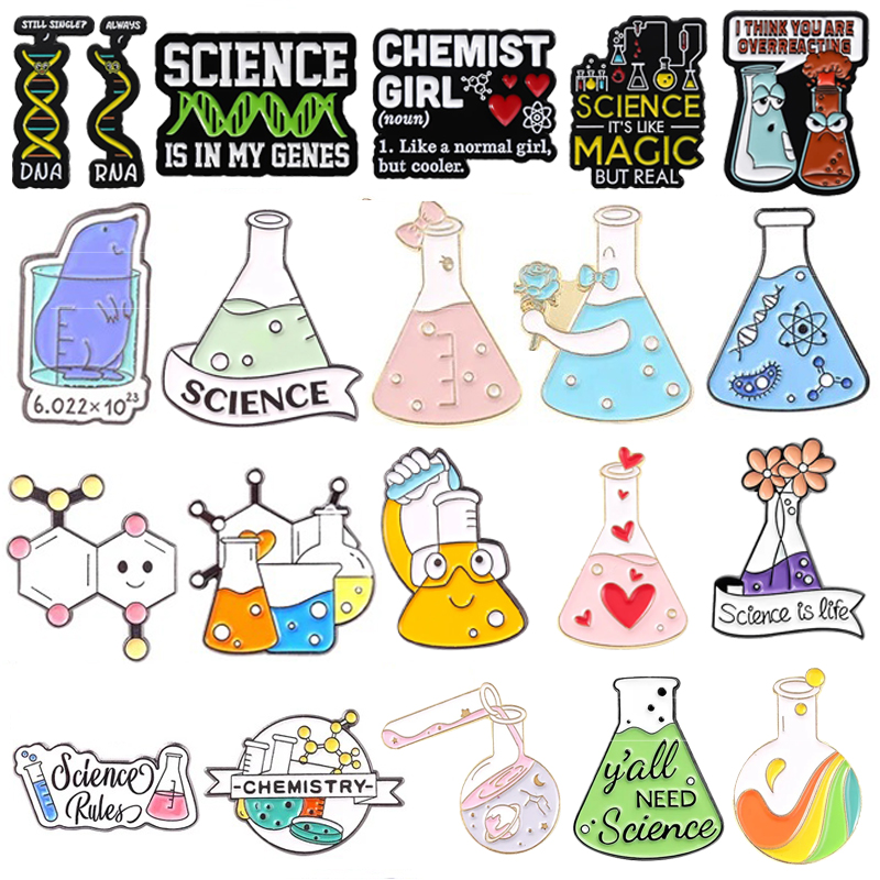 Science Enamel Pin Test Tube D - đánh giá và giá Science Experiment