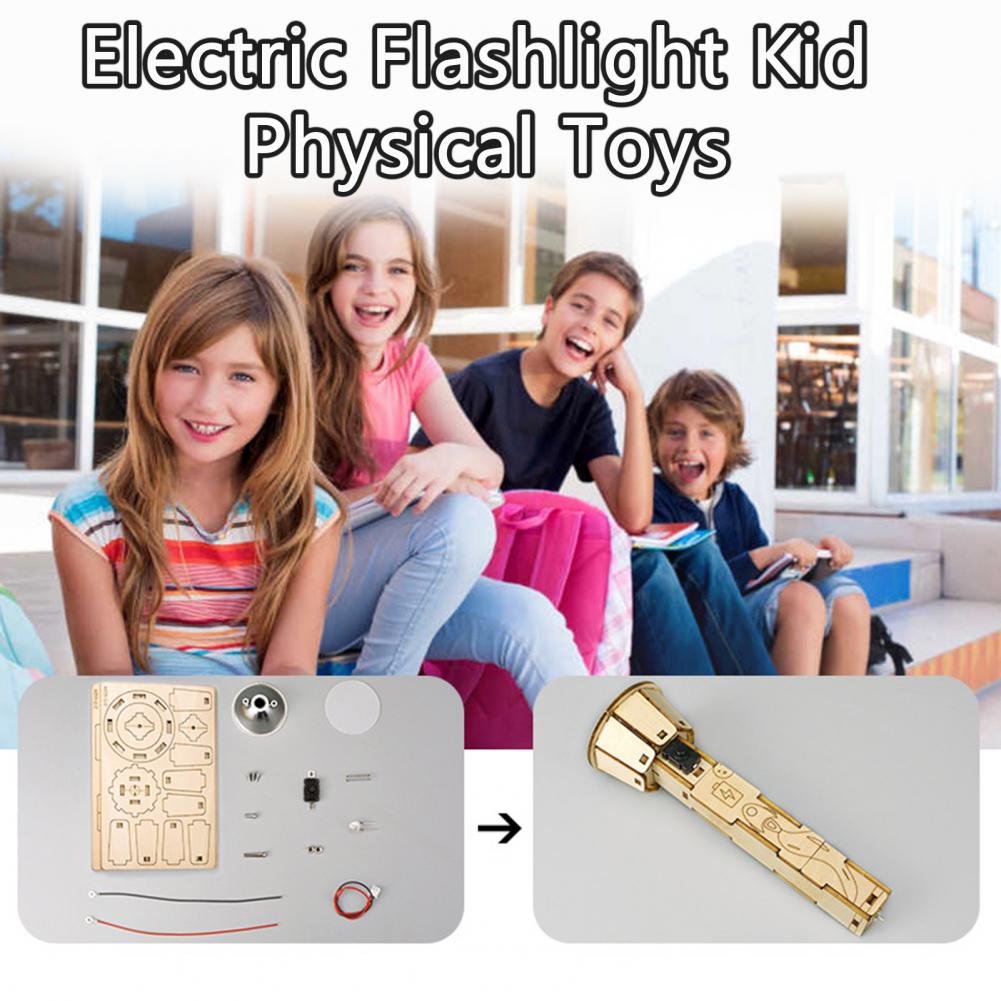 Wooden DIY Flashlight Puzzle K - đánh giá và giá Science Project