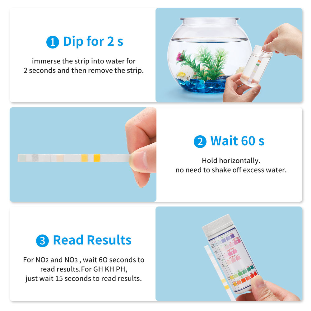6-In-1 Water Quality Test Stri - đánh giá và giá Ph Strip Test