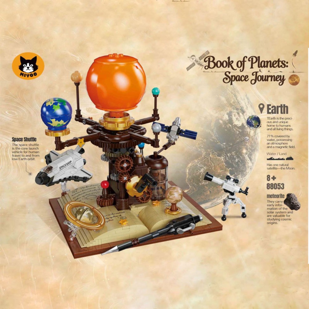 672pcs Solar System Orrery Bui - đánh giá và giá Solar System Orrery