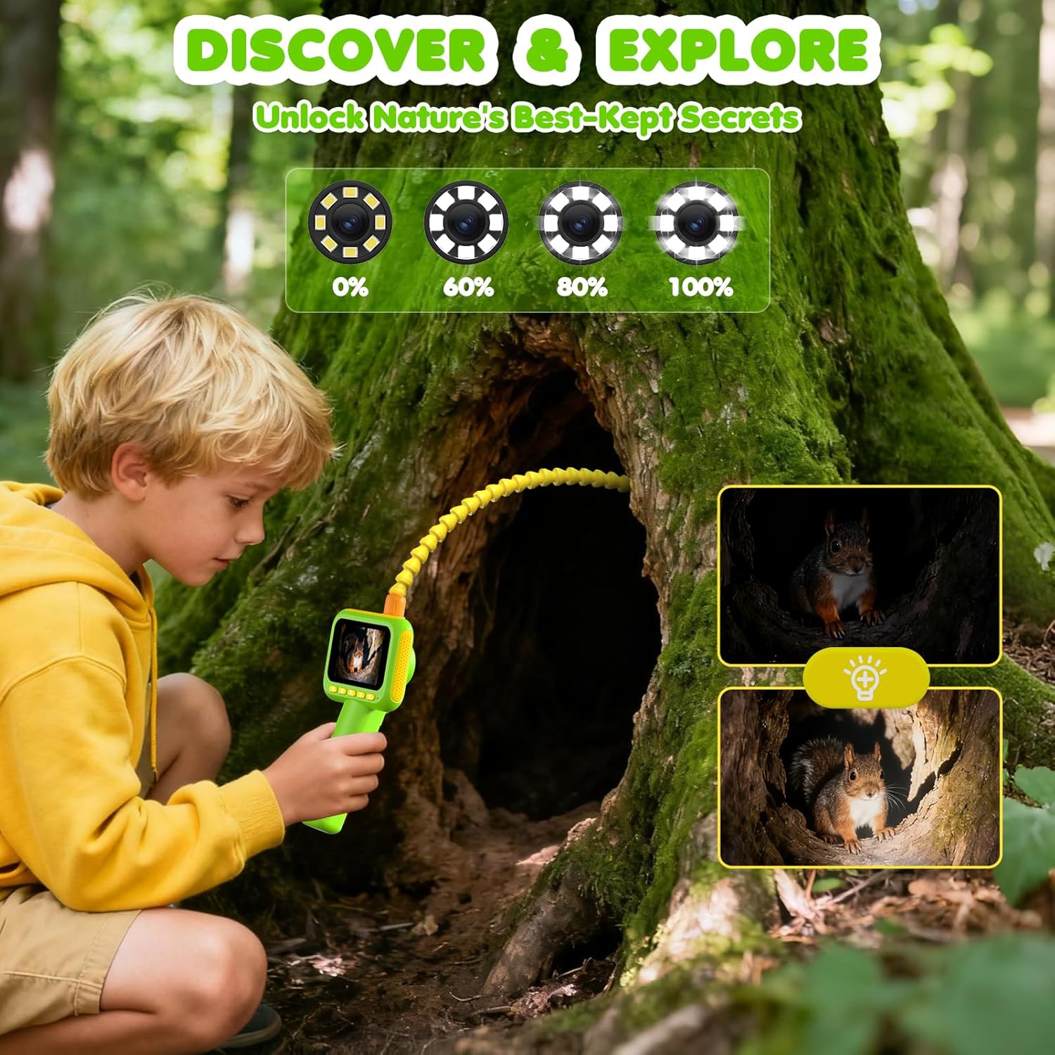 Endoscope for Kids, Borescope  - đánh giá và giá Science Nature