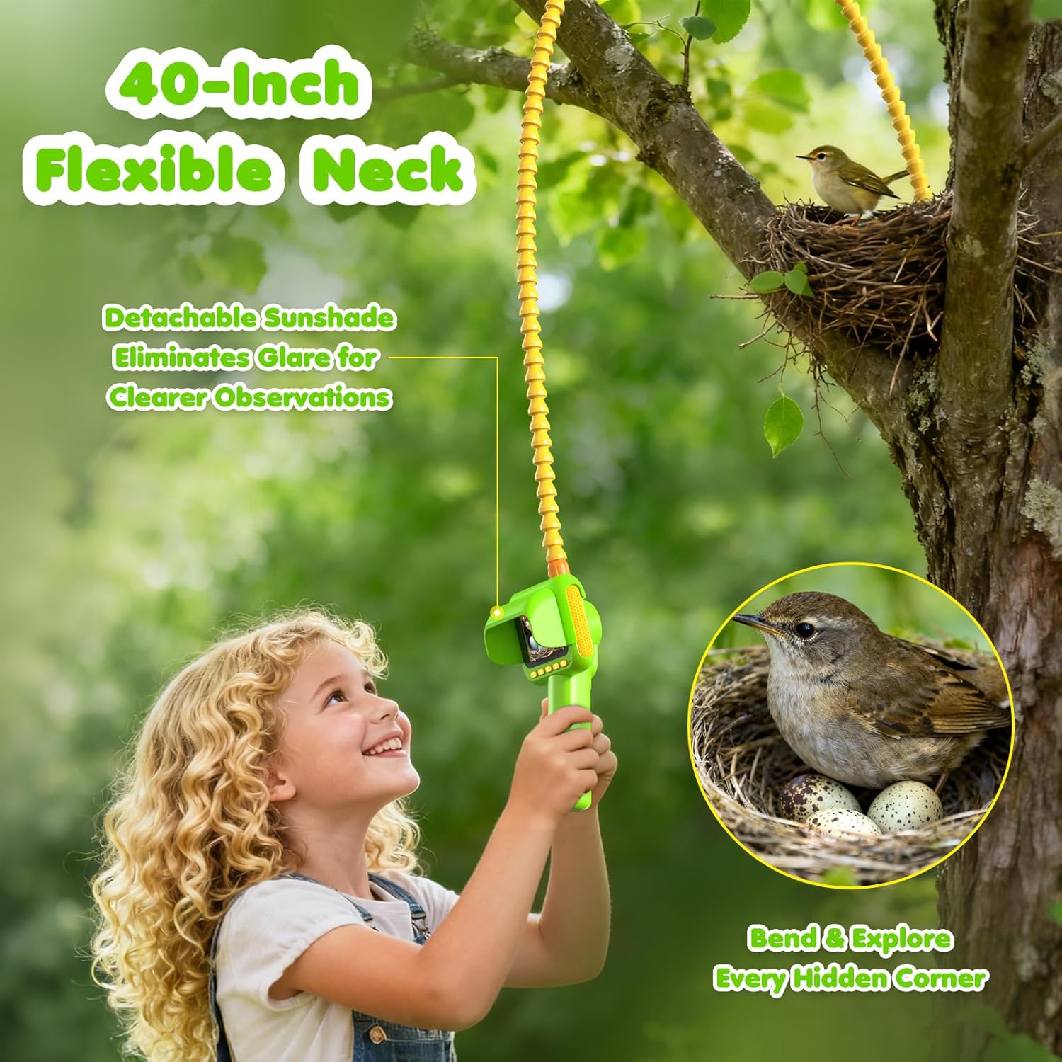 Endoscope for Kids, Borescope  - đánh giá và giá Science Nature