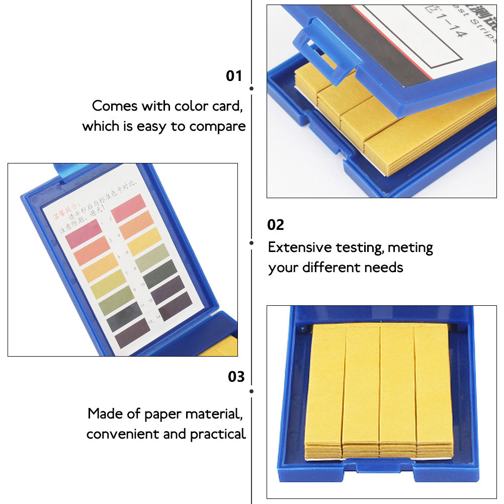 80Pcs PH Test Paper Precise 1- - đánh giá và giá Ph Strip Test